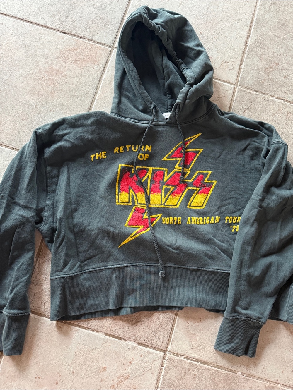 Women’s Cropped Band Hoodie